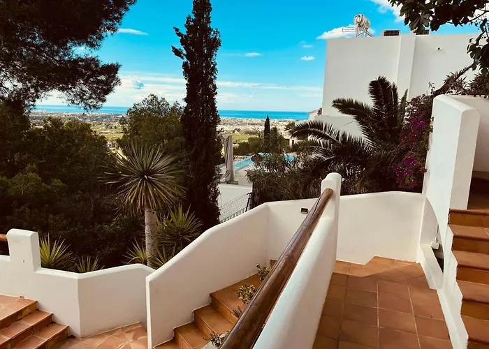 Ibiza Dream Villa Denia, Seaview, Pool, Bbq, Airco, Wifi